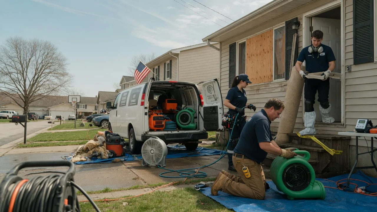 Water Damage Restoration in Wasta, SD near me